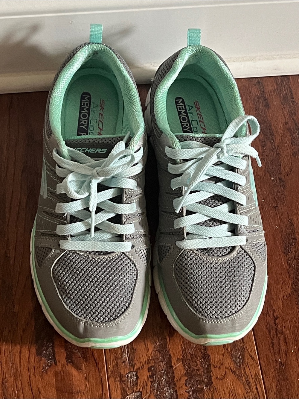 7.5, Skechers, Air- Cooled, Memory Foam Sneakers